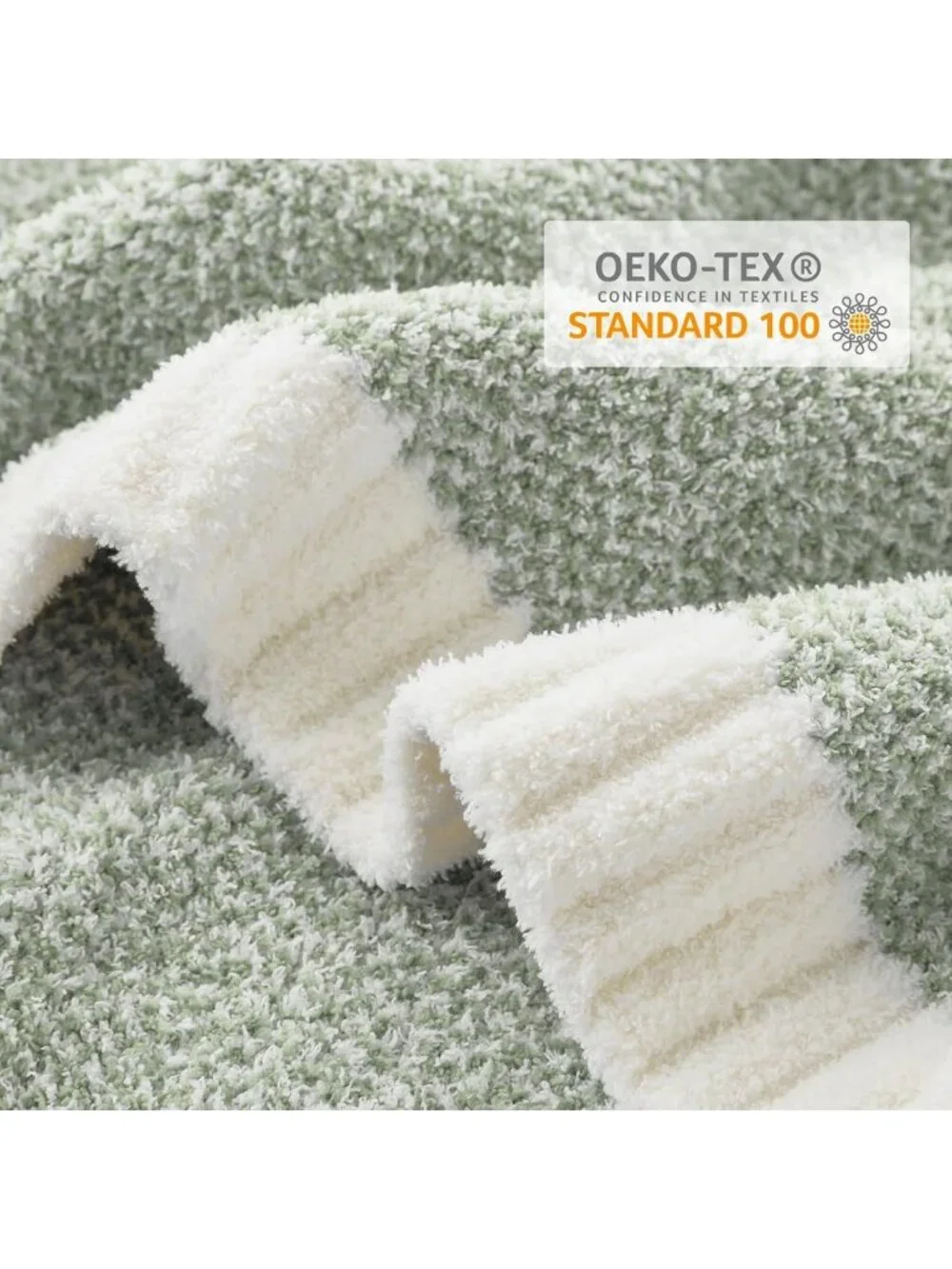 Cozy Sage Green Oversized Throw Blanket 50